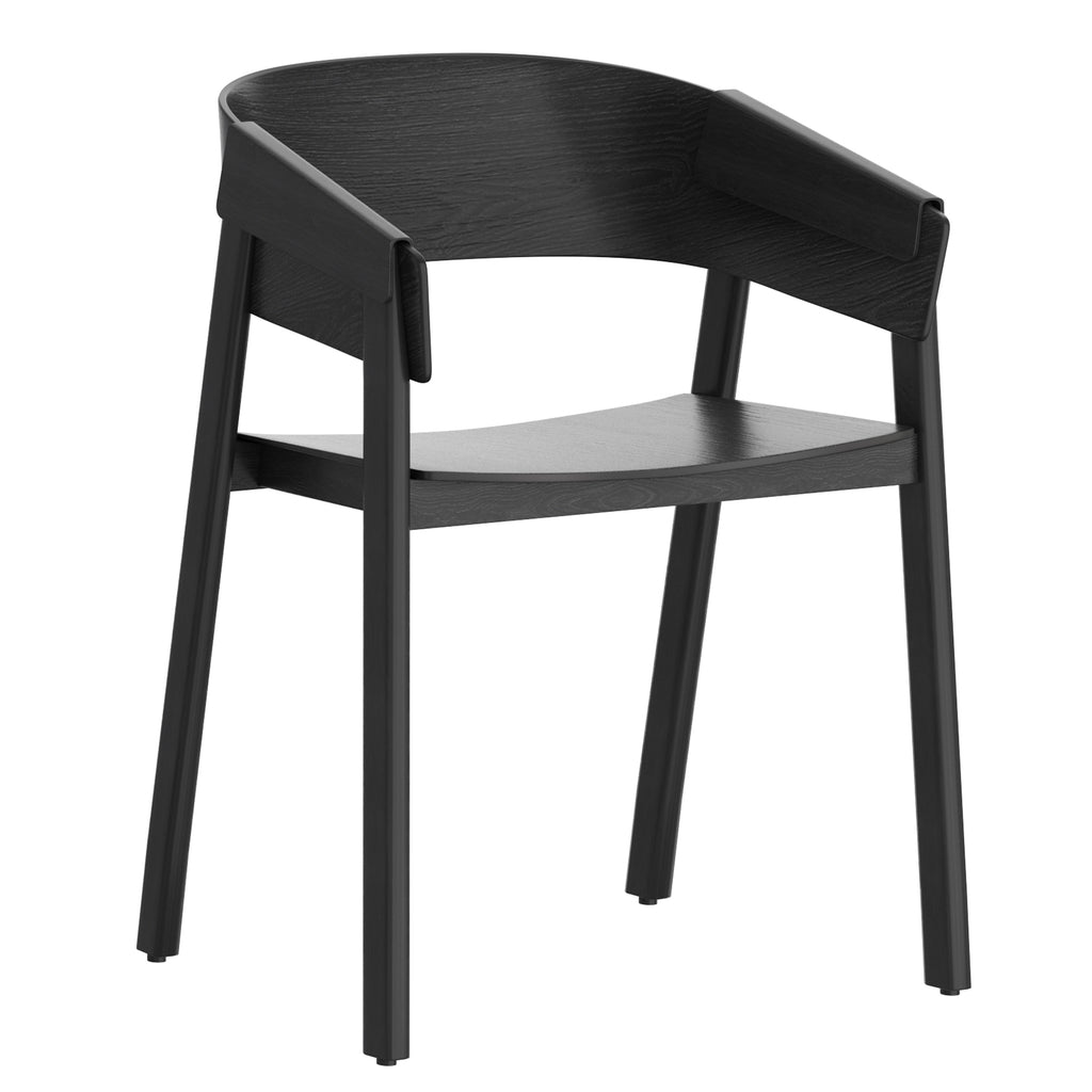Mateo Dining/Lounge Chair (Black) (Set of 2)