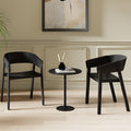 Mateo Dining/Lounge Chair (Black) (Set of 2)