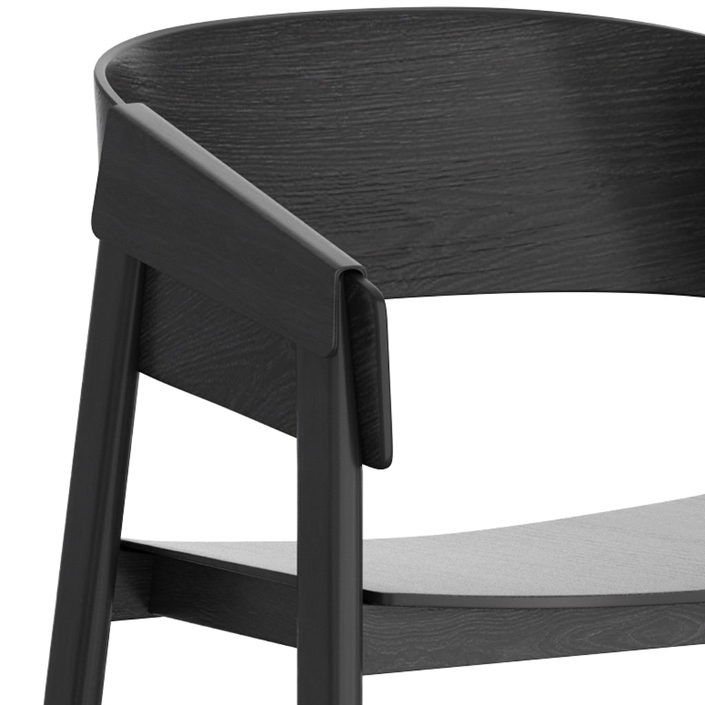 Mateo Dining/Lounge Chair (Black) (Set of 2)