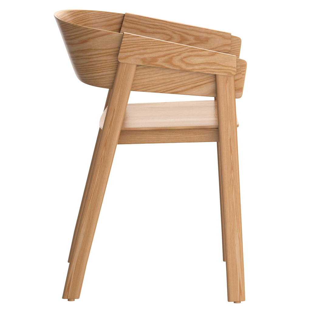 Mateo Dining/Lounge Chair (Natural) (Set of 2)