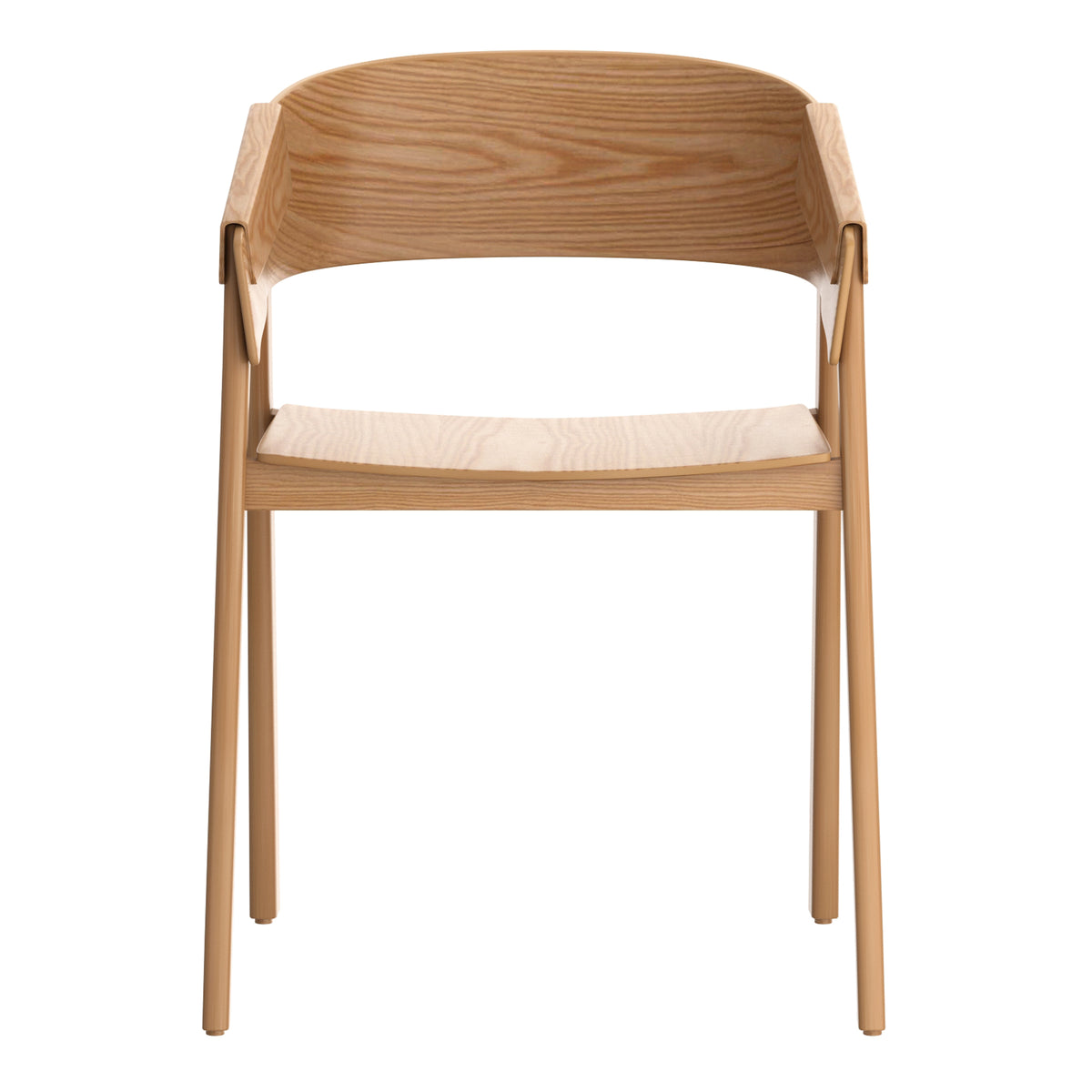 Mateo Dining/Lounge Chair (Natural) (Set of 2)
