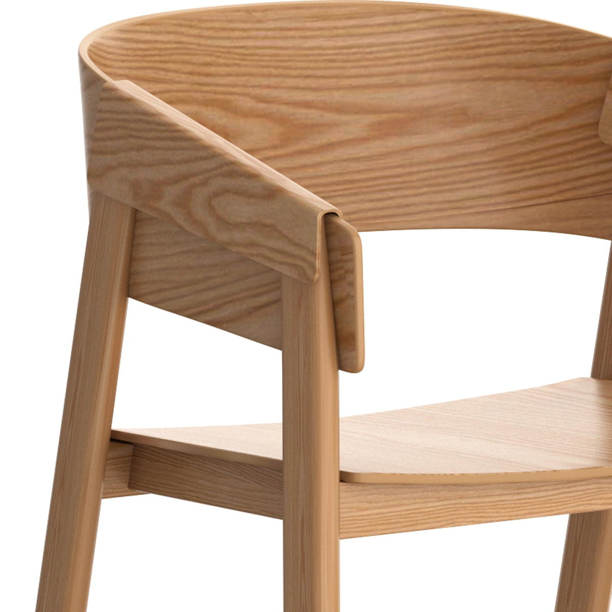 Mateo Dining/Lounge Chair (Natural) (Set of 2)