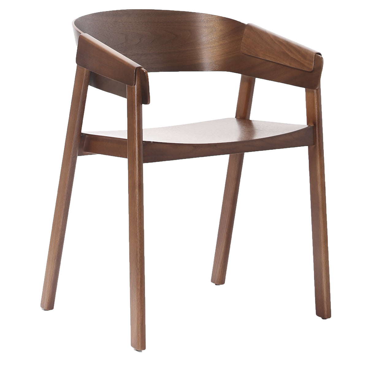 Mateo Dining/Lounge Chair (Walnut) (Set of 2)