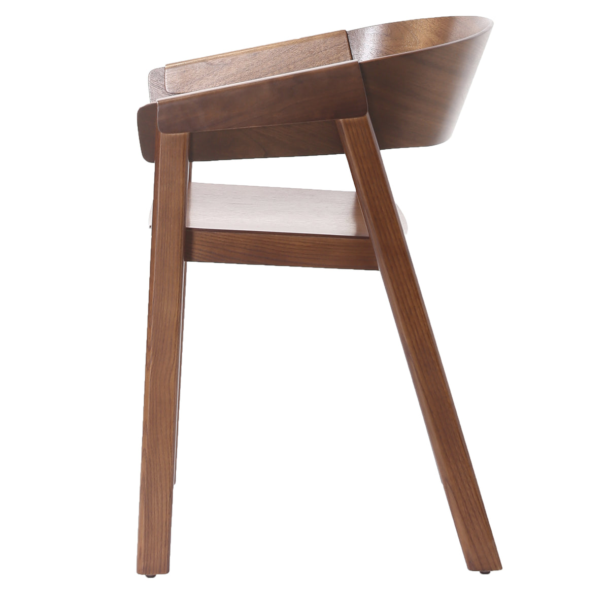 Mateo Dining/Lounge Chair (Walnut) (Set of 2)