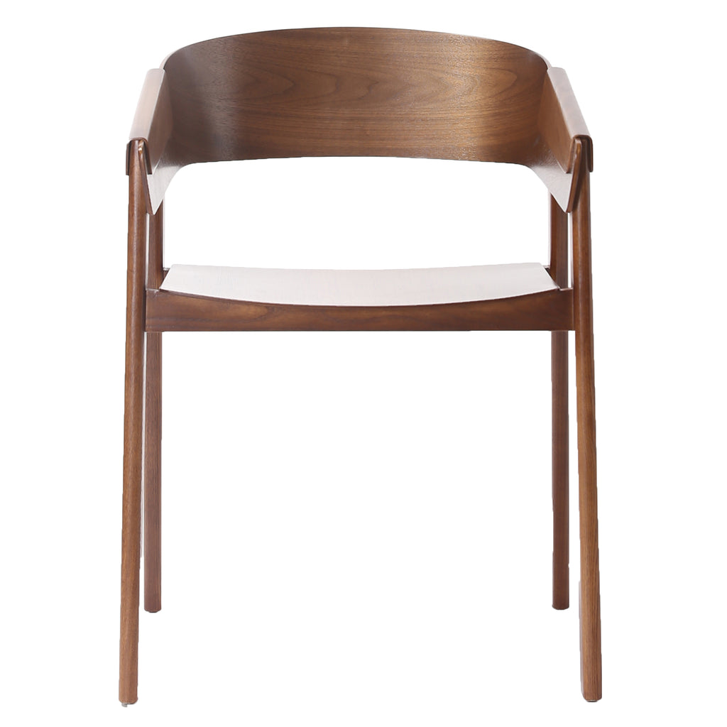 Mateo Dining/Lounge Chair (Walnut) (Set of 2)