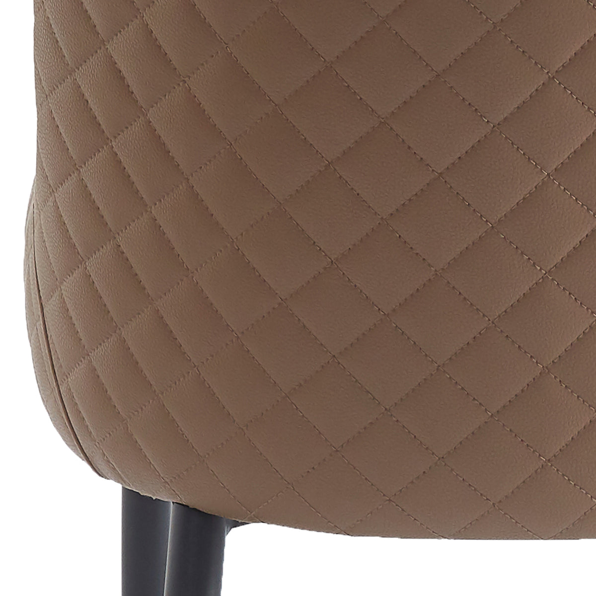 Xander Dining/Lounge Chair (Brown and Black) (Set of 2)