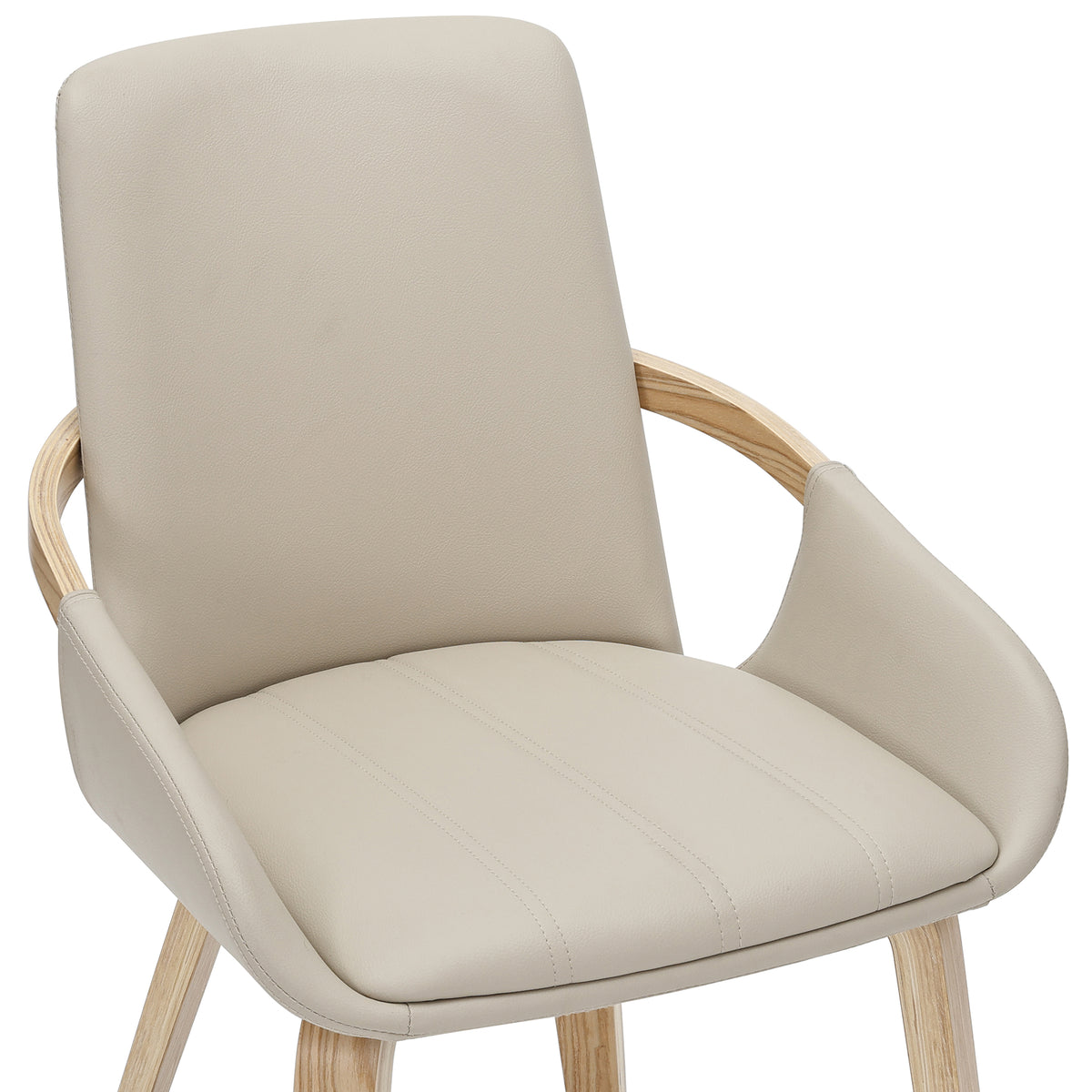 Caspian Dining/Lounge Chair (Sand and Natural) (Set of 2)