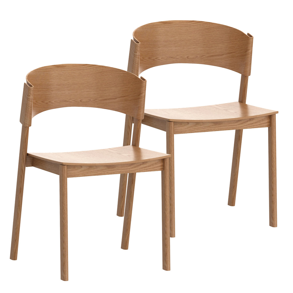 Elias Dining/Lounge Chair (Natural) (Set of 2)