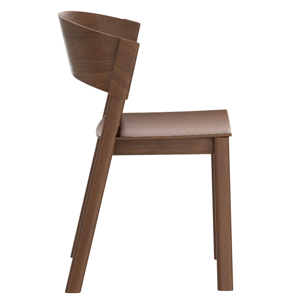 Elias Dining/Lounge Chair (Walnut) (Set of 2)
