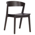 Nicco Dining/Lounge Chair (Mocha) (Set of 2)