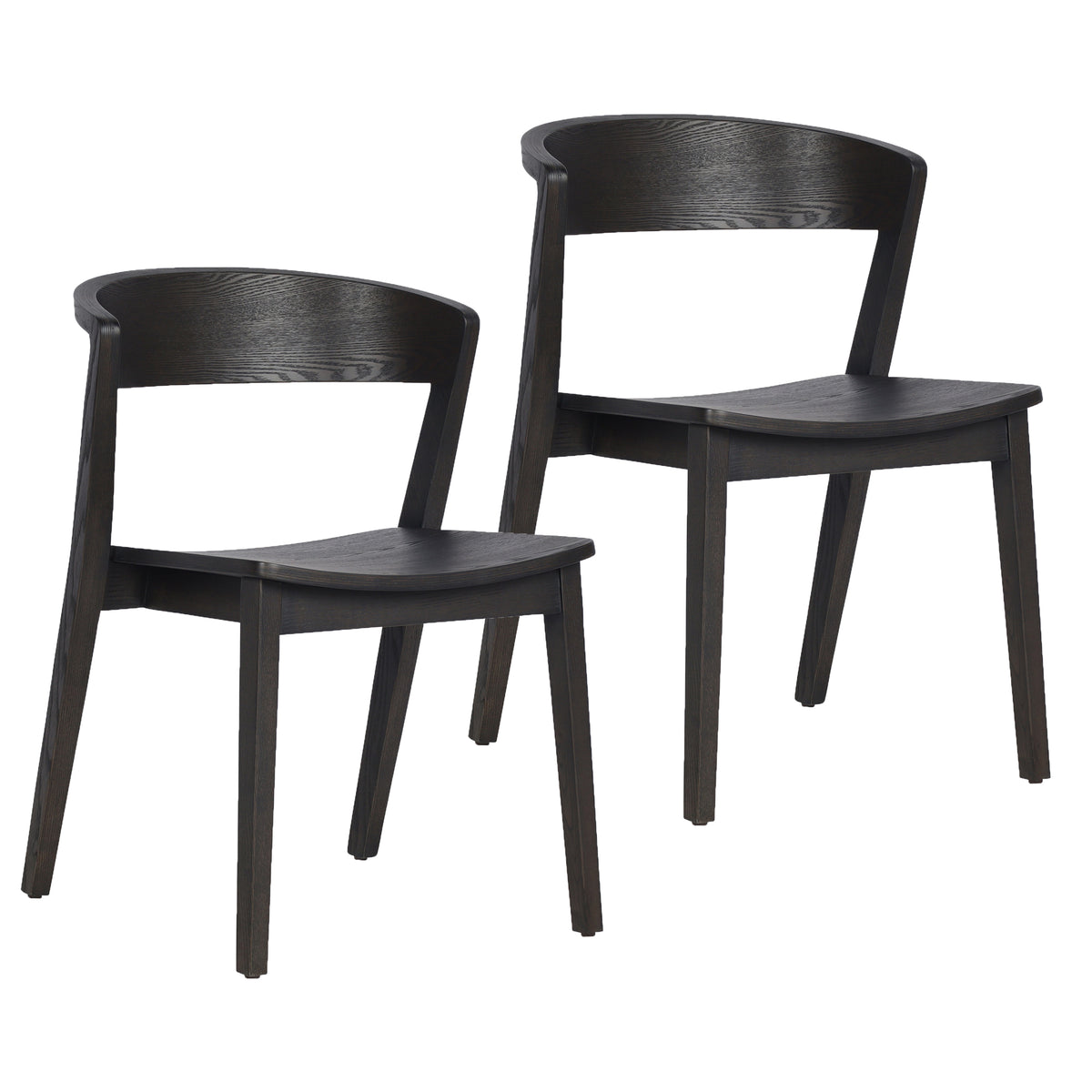Nicco Dining/Lounge Chair (Mocha) (Set of 2)