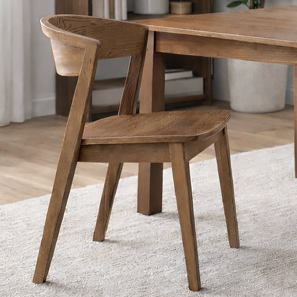 Nicco Dining/Lounge Chair (Walnut) (Set of 2)