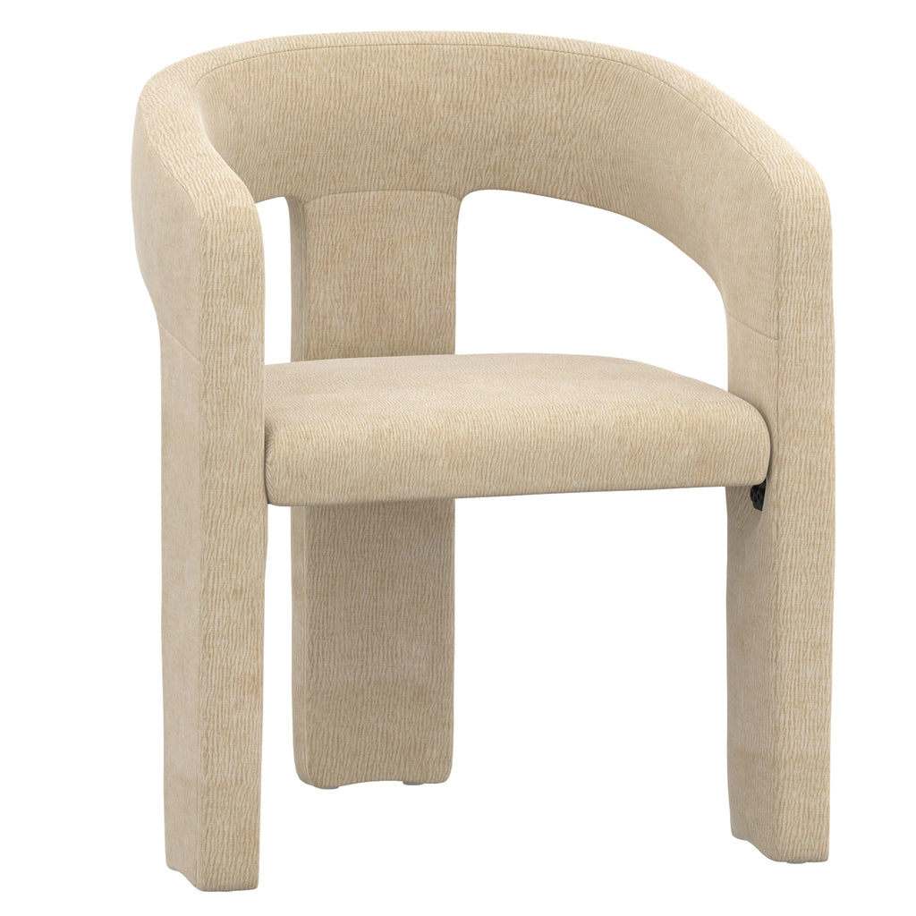 Amara Dining/Lounge Chair (Beige) (Set of 2)