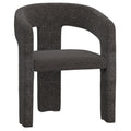 Amara Dining/Lounge Chair (Charcoal) (Set of 2)