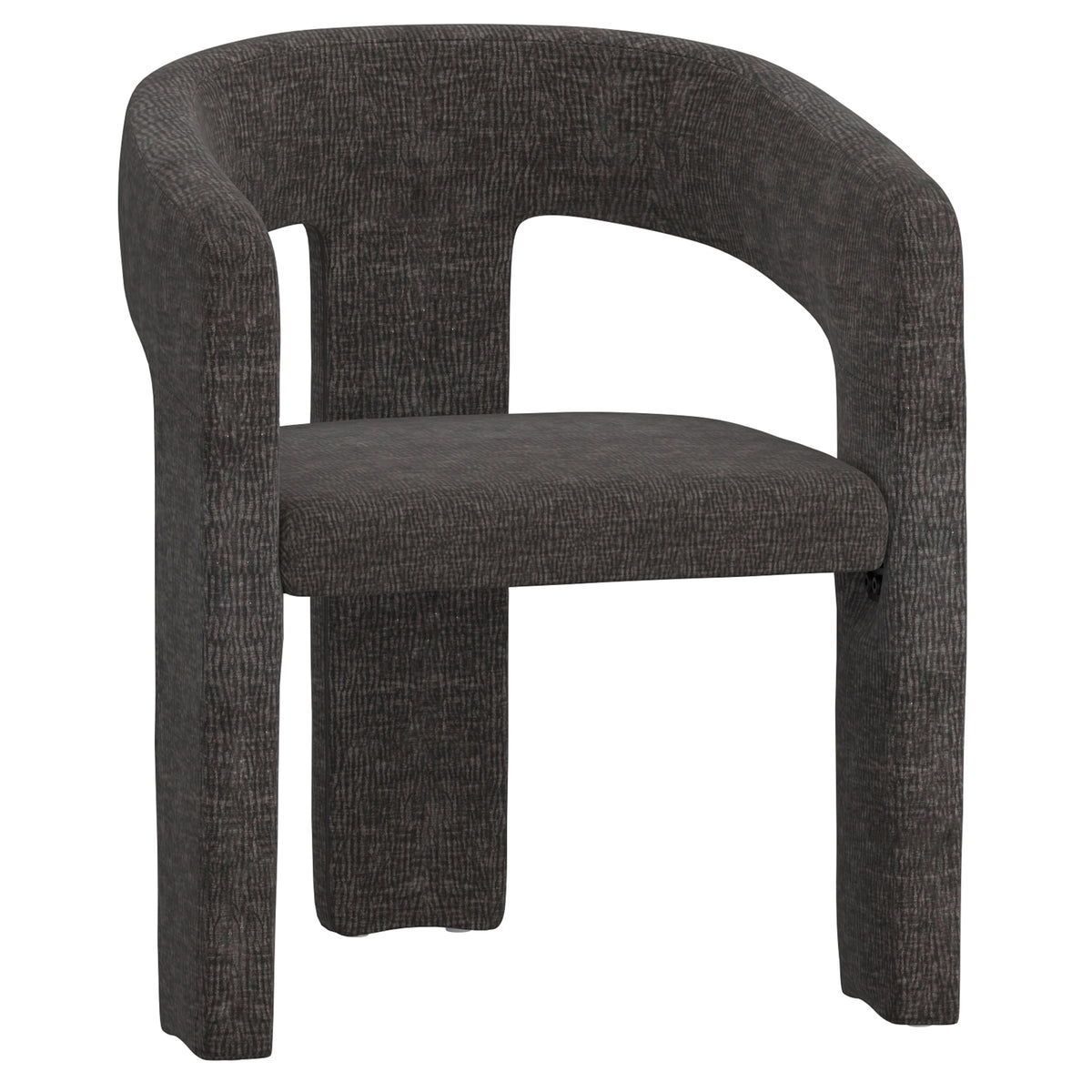 Amara Dining/Lounge Chair (Charcoal) (Set of 2)