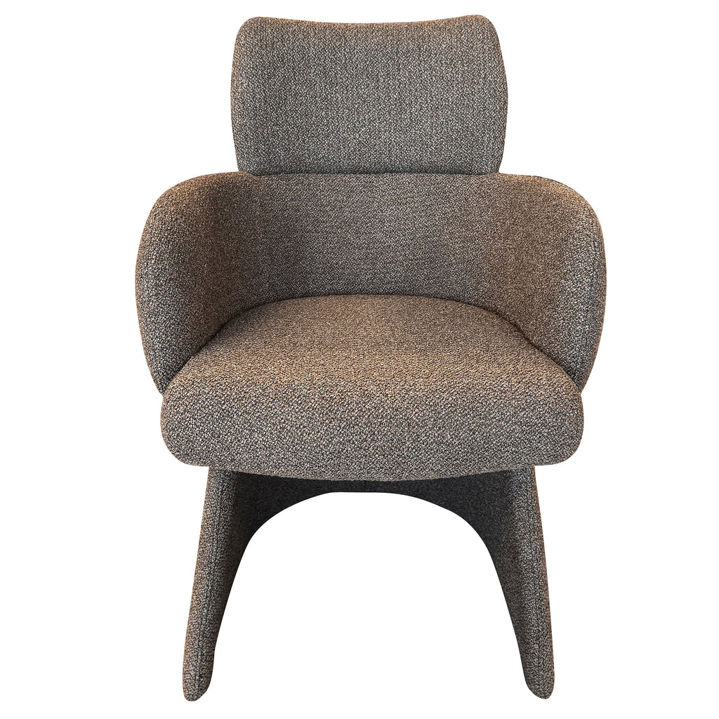 Titani Dining/Lounge Chair (Brown) (Set of 2)