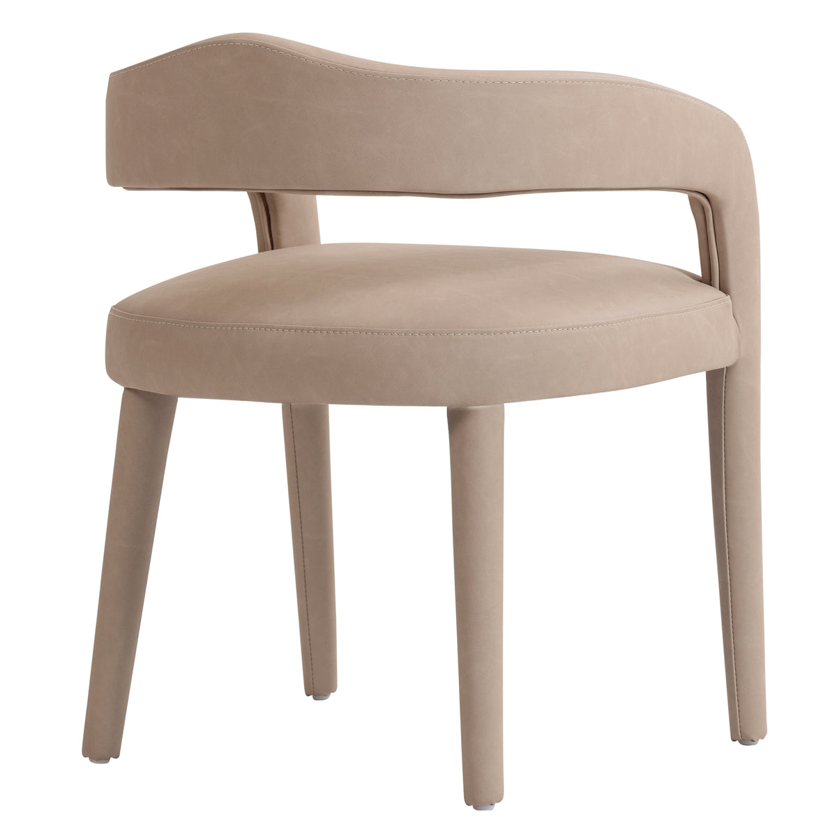 Caden Dining/Lounge Chair (Beige) (Set of 2)