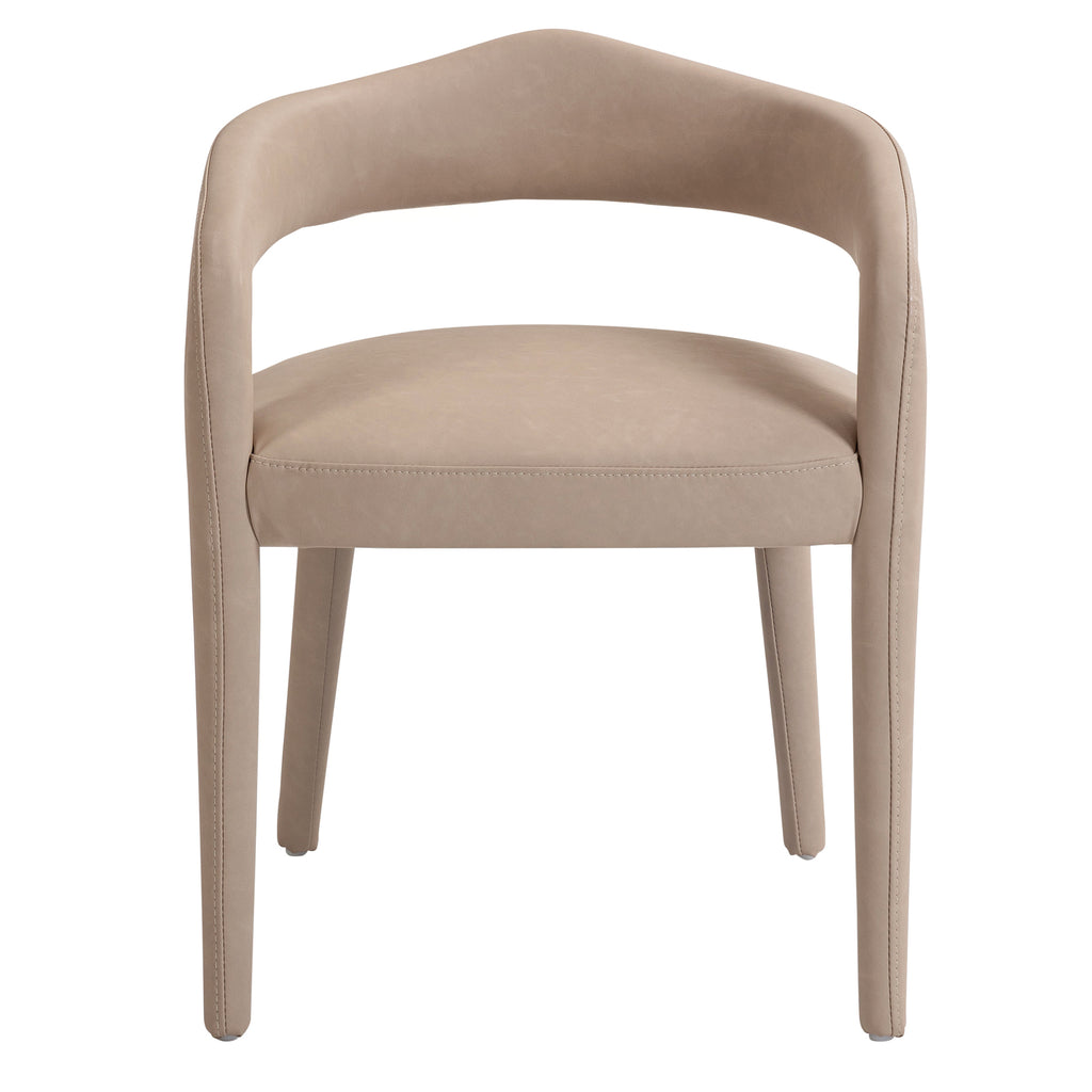 Caden Dining/Lounge Chair (Beige) (Set of 2)