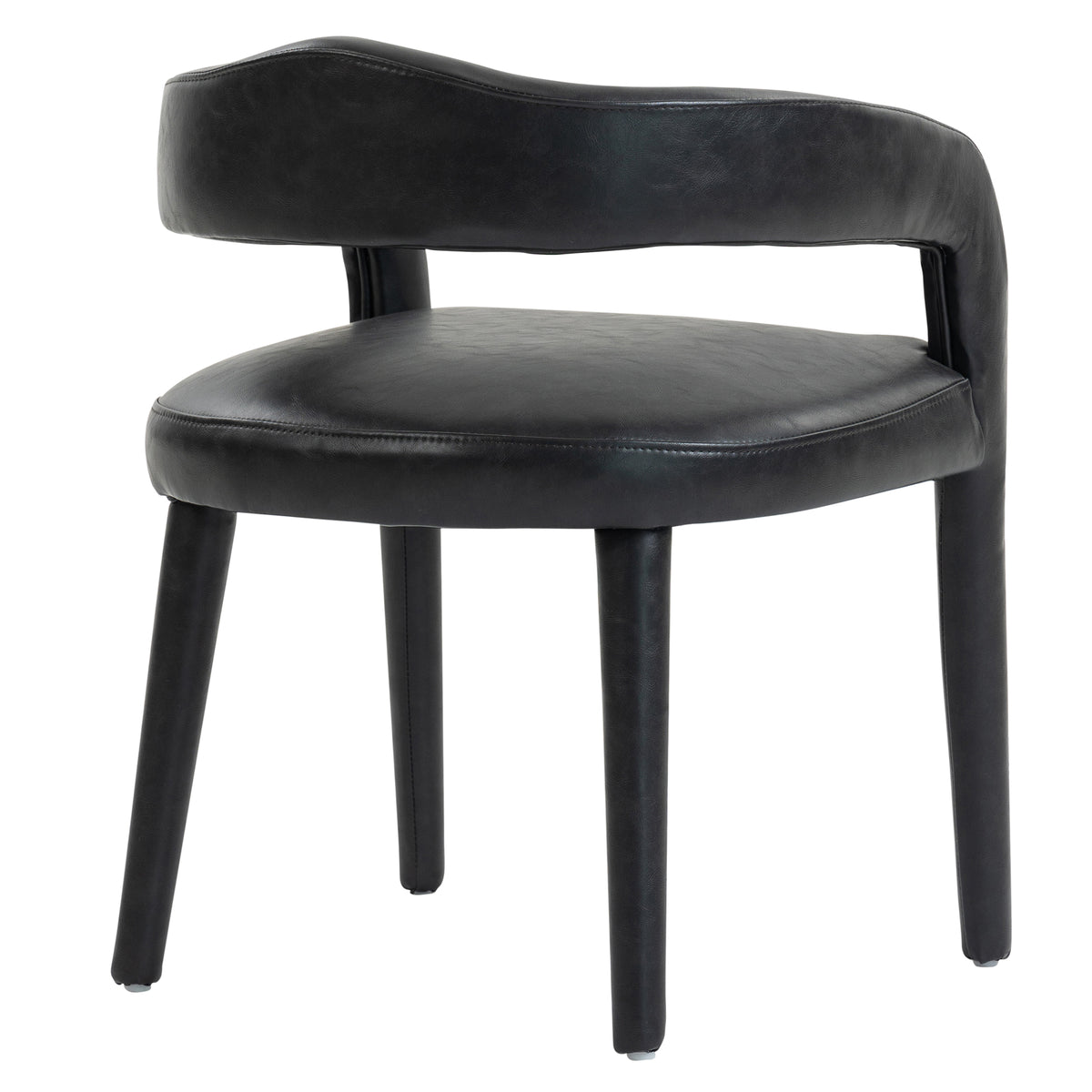Caden Dining/Lounge Chair (Charcoal) (Set of 2)