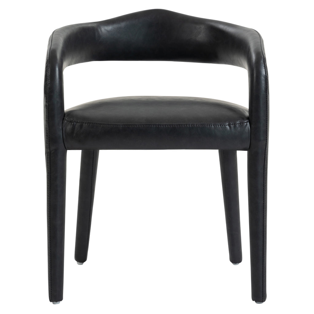 Caden Dining/Lounge Chair (Charcoal) (Set of 2)