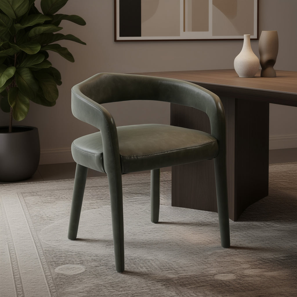 Caden Dining/Lounge Chair (Moss) (Set of 2)