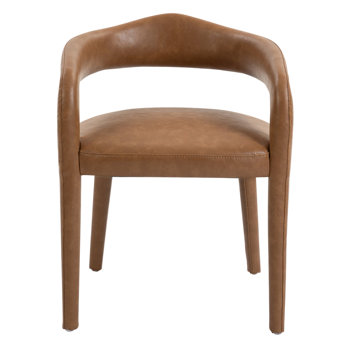 Caden Dining/Lounge Chair (Saddle) (Set of 2)