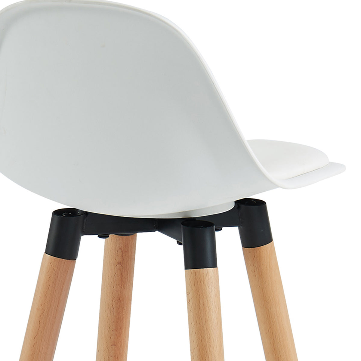 Diablo 26″ Counter Stool (White and Natural) (Set of 2)