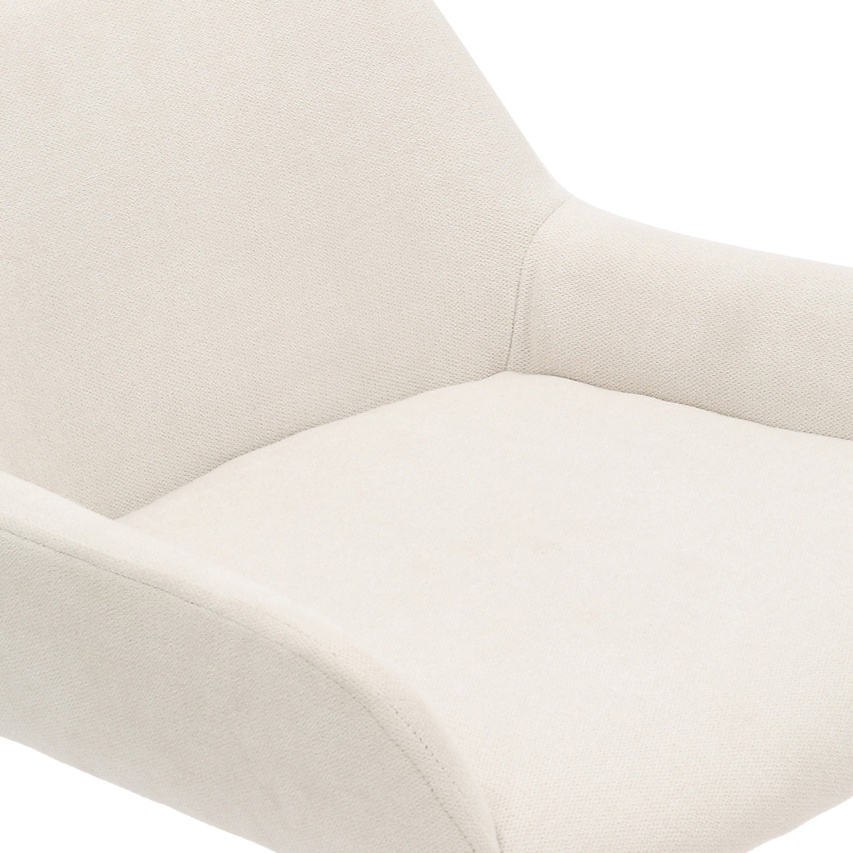 Baily 26″ Counter Stool (Beige Fabric and Black) (Set of 2)