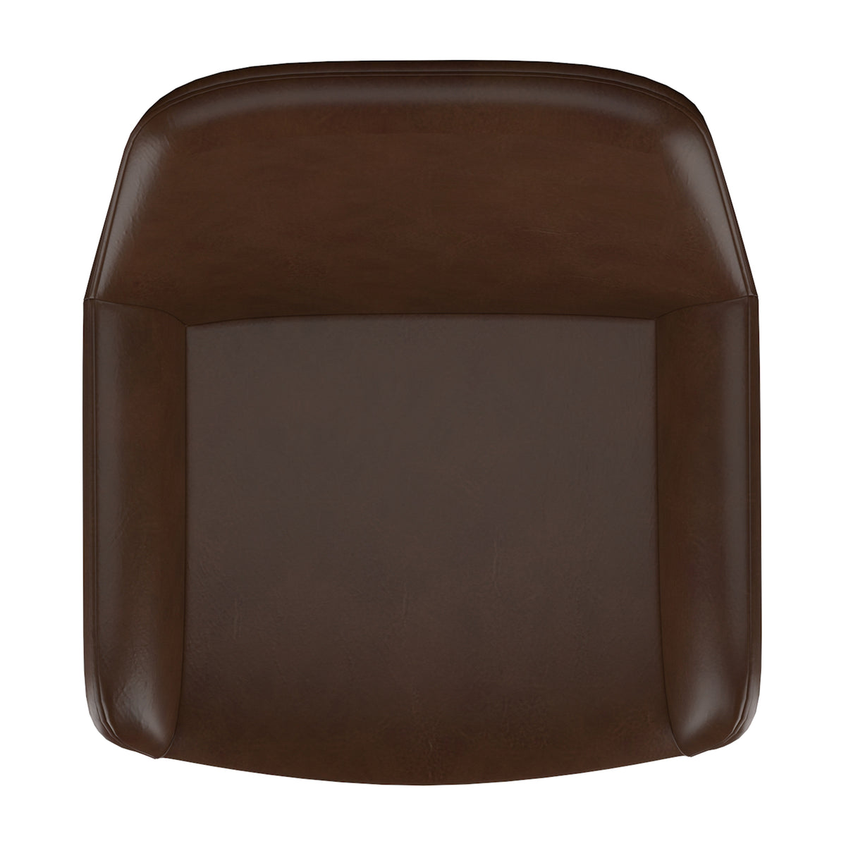 Baily 26″ Counter Stool (Brown PU and Black) (Set of 2)
