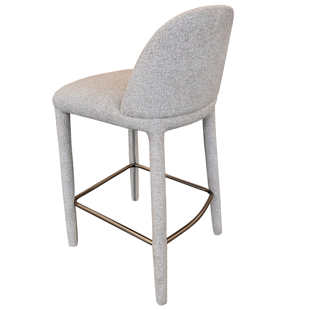 Kiara 26″ Counter Stool (Beige) (Set of 2)