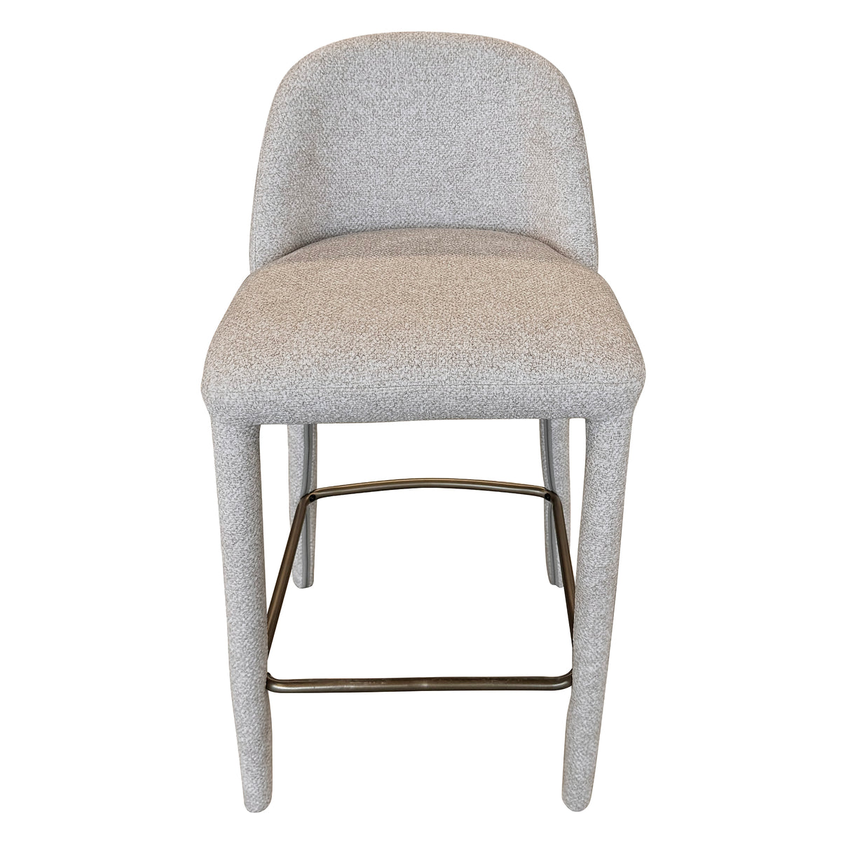 Kiara 26″ Counter Stool (Beige) (Set of 2)