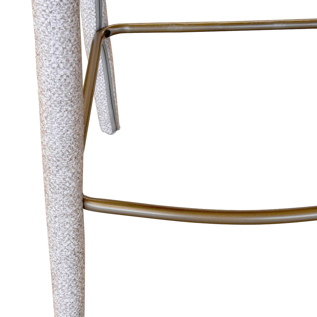 Kiara 26″ Counter Stool (Beige) (Set of 2)