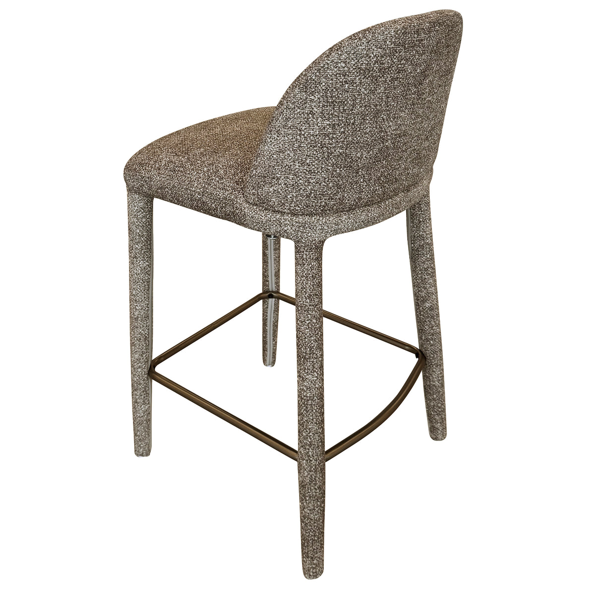Kiara 26″ Counter Stool (Brown) (Set of 2)