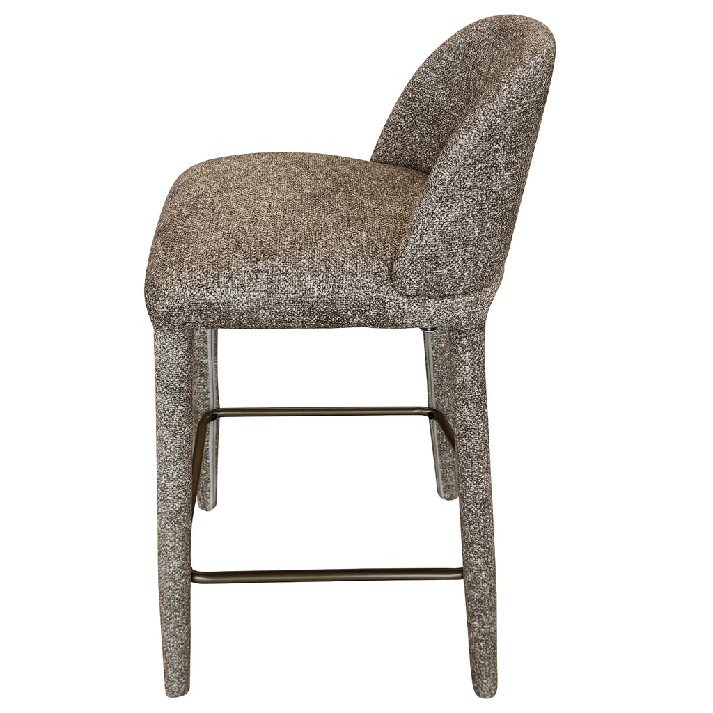 Kiara 26″ Counter Stool (Brown) (Set of 2)