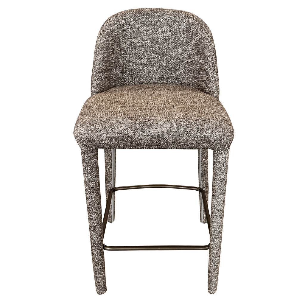Kiara 26″ Counter Stool (Brown) (Set of 2)