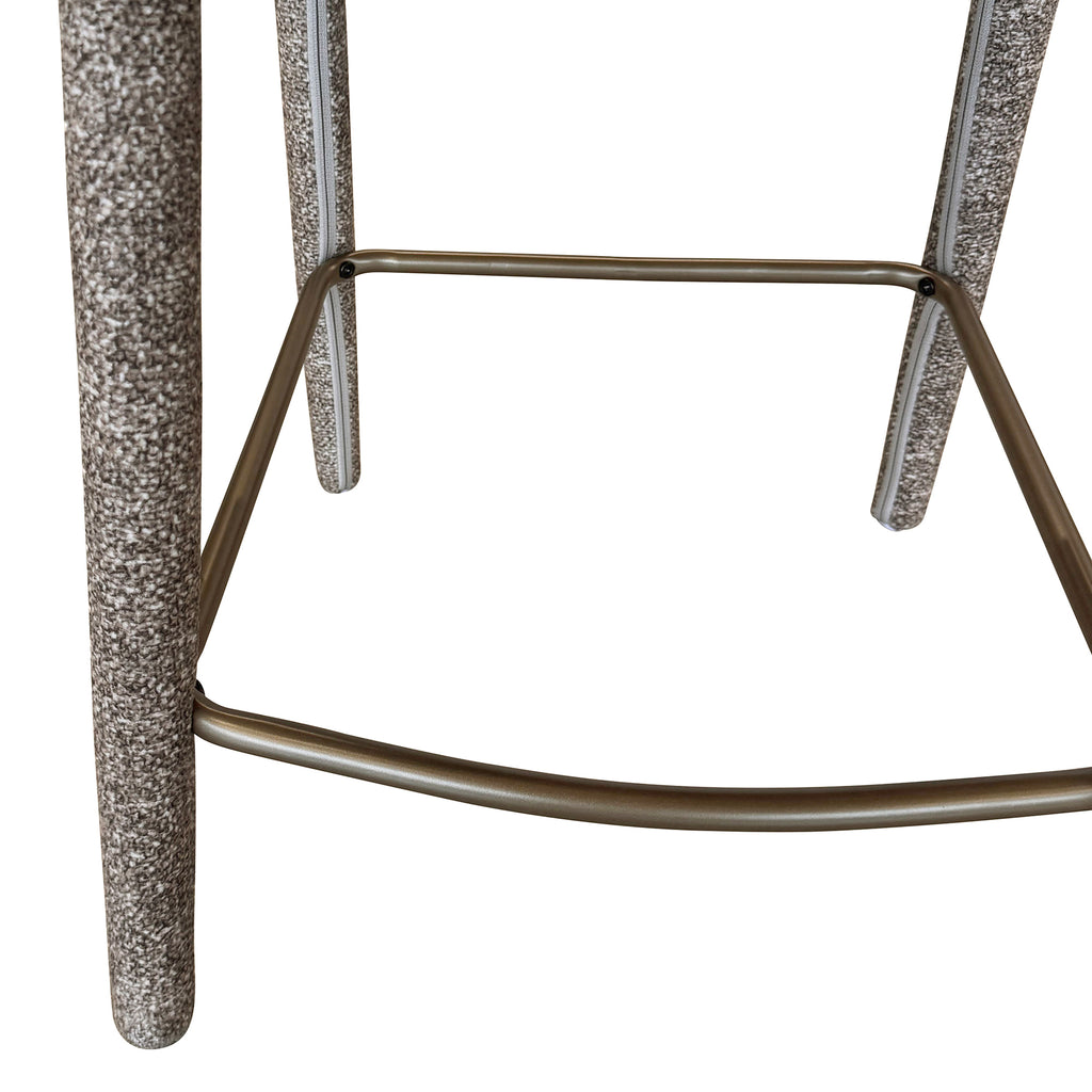 Kiara 26″ Counter Stool (Brown) (Set of 2)