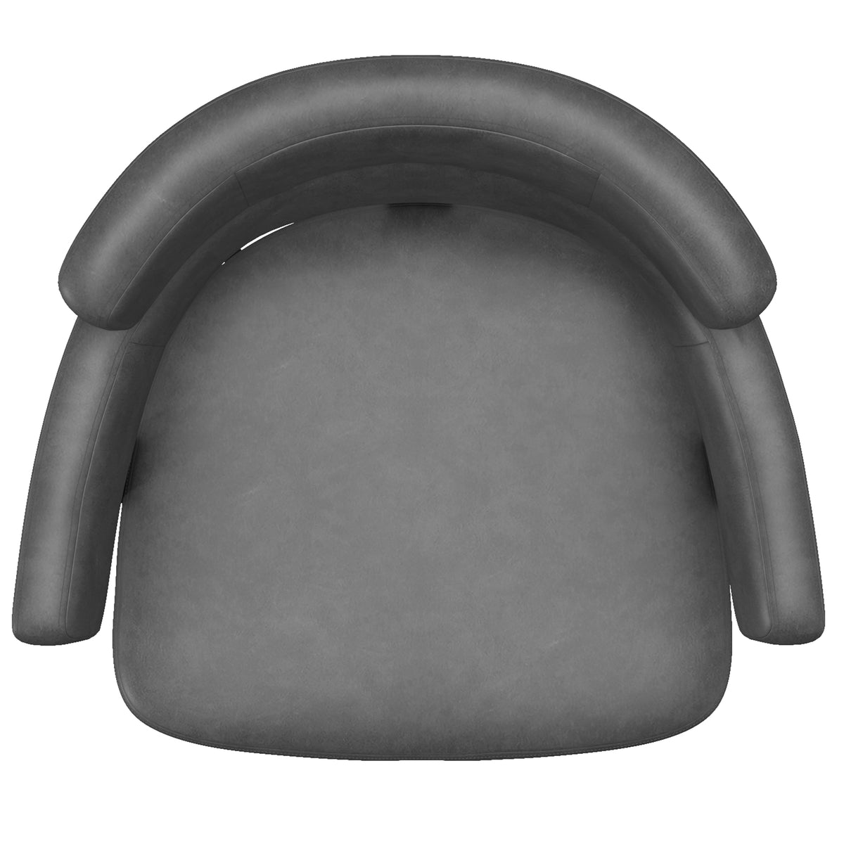Oberon 26″ Counter Stool with Swivel (Charcoal and Black) (Set of 2)
