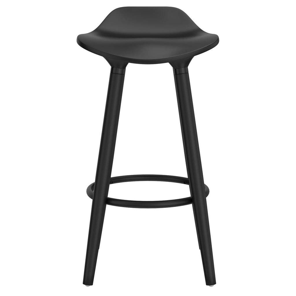 Trex 26″ Counter Stool (Black and Black) (Set of 2)