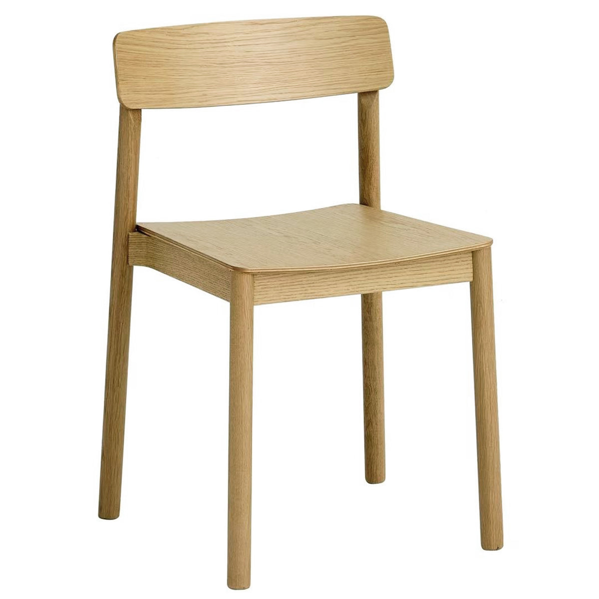 Thalia and Felix 5pc Dining Set - Ivory and Travertine Table and Natural Chairs