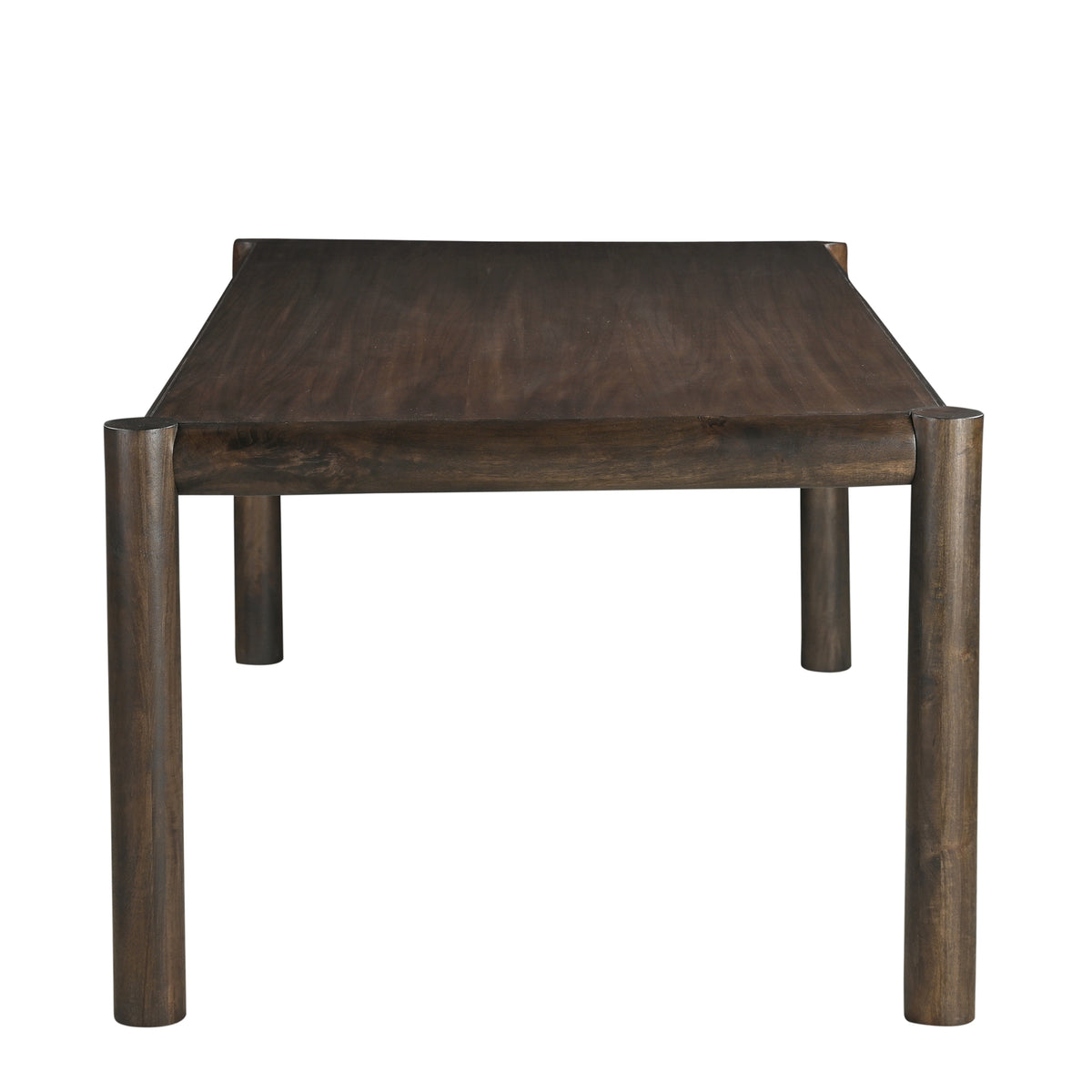 Advik and Celest 7pc Dining Set - Mocha Table and Brown and Dark Walnut Chairs
