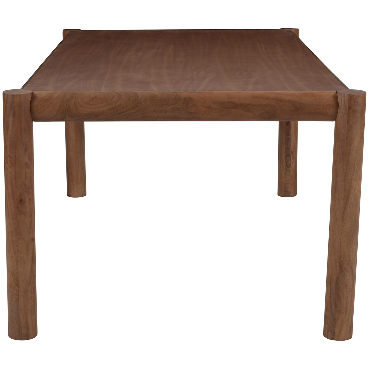 Advik and Caden 7pc Dining Set - Walnut Table and Moss Chairs