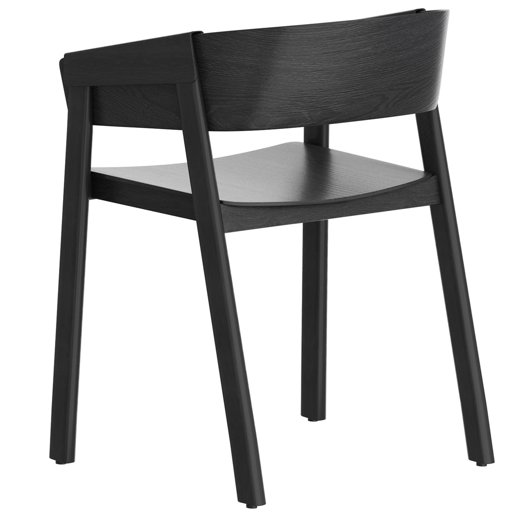 Aurelia and Mateo 7pc Dining Set - Bulgari White Table and Black Chairs