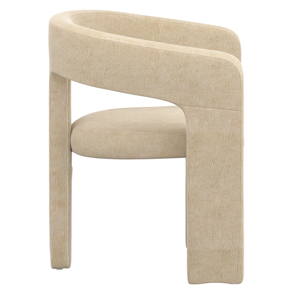 Aurelia and Amara 7pc Dining Set - Travertine Table and Beige Chairs