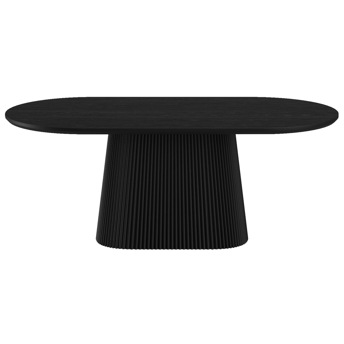 Tovas and Bexley 7pc Dining Set - Black Table and Mushroom Chairs
