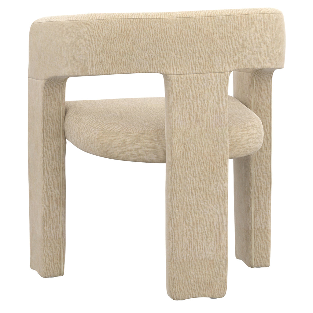 Tovas and Amara 5pc Dining Set - Ivory Table and Beige Chairs