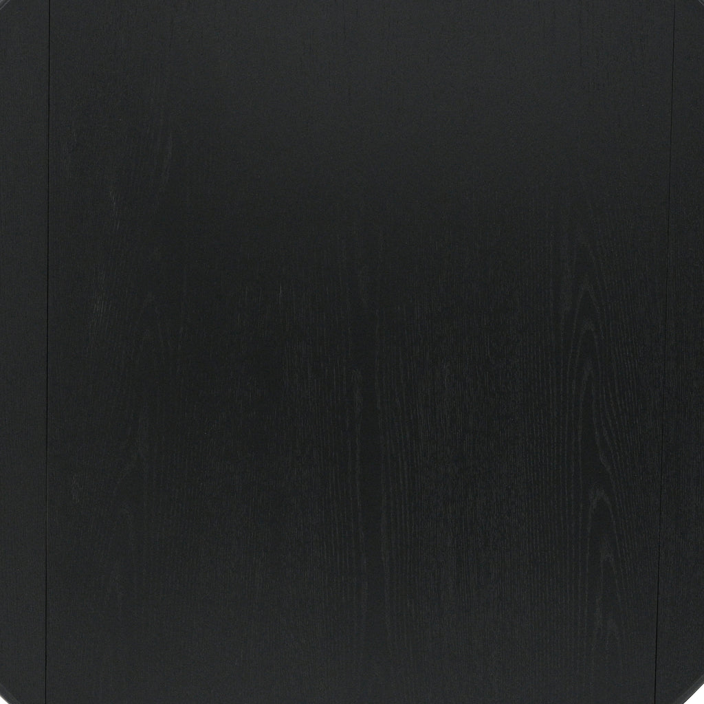 Conrad 3pc Dining Set - Black Table and Black Chairs
