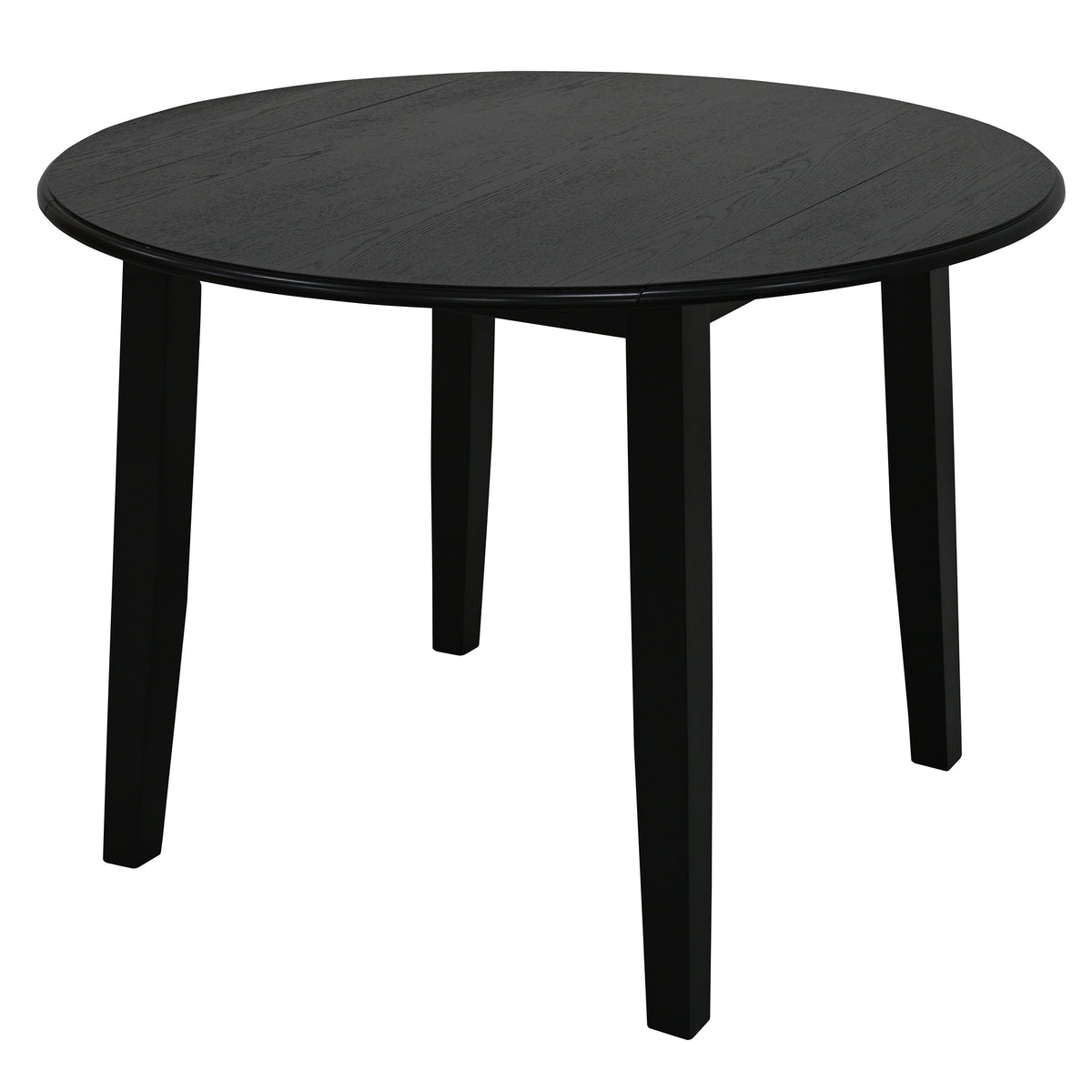 Conrad 5pc Dining Set - Black Table and Black Chairs