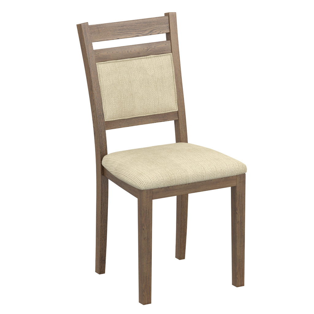 Conrad 5pc Dining Set - Walnut Table and Walnut Chairs