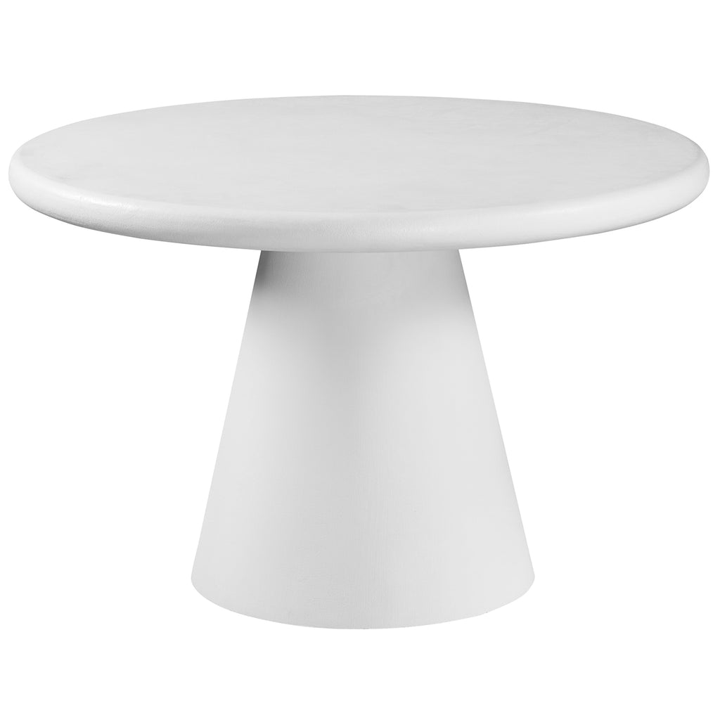 Galio and Amara 5pc Dining Set - White Table and Charcoal Chairs