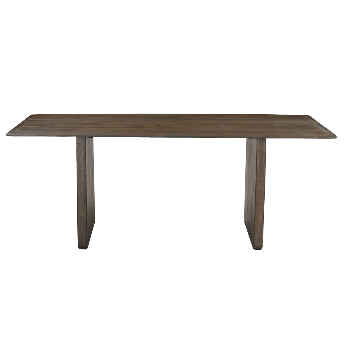 Bazul and Nicco 7pc Dining Set - Mocha Table and Mocha Chairs